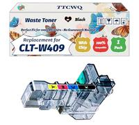 Compatible for Samsung CLT-W409 Waste Toner Container Work for Samsung CLP-310 CLP-310N CLP-315 CLP-315W CLX-3170FN Printers (1 Pack Black)