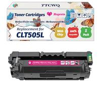 Compatible for Samsung CLT505L CLT-505L Toner Cartridges Work for Samsung ProXpress C2620DW C2670FW C2600 Printer (1 Pack Magenta)