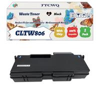 Compatible for Samsung CLTW806 Waste Toner Container Work for Samsung MultiXpress SL-X7400 SL-X7500 SL-X7600 Printers, with Chip, High Yield 81000 Pages, High-Definition Printing (1 Pack Black)
