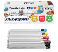Compatible for Samsung CLX-9250ND Toner Cartridge Work for Samsung CLX-9250ND CLX-9250NDP CLX-9252NA Printers (4-Pack BK/C/M/Y)