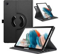 Compatible For Samsung Galaxy Tab A8 10.5 X200 X205 2021 Case Stand Cover 360 ° Rotating Case Rotating Book Cover with Auto Wake-up Stand (Black)
