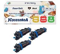 Compatible for Samsung JC9101080A Fuser Unit Work for Samsung Xpress C410 W C460FW C460 Series C460W Printers, with Chip, High Yield 50000 Pages, High-Definition Printing (3 Pack Black)