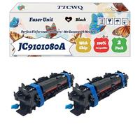 Compatible for Samsung JC9101080A Fuser Unit Work for Samsung Xpress C410 W C460FW C460 Series C460W Printers, with Chip, High Yield 50000 Pages, High-Definition Printing (2-Pack Black)