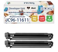 Compatible for Samsung JC96-11611A Developer Unit Work for Samsung MultiXpress SL-X4250LX SL-X4300LX X4220RX Printers, with Chip, High Yield 80000 Pages, High-Definition Printing (2 Pack Black)