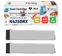 Compatible for Samsung K4250RX Toner Cartridge Work for Samsung MultiXpress K4250RX MultiXpress SMART K4250LX K4300LX MX4 Printers (2-Pack Black)