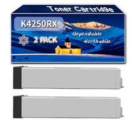 Compatible for Samsung K4250RX Toner Cartridge, Work for Samsung MultiXpress K4250RX MultiXpress SMART K4250LX K4300LX K4350LX MX4 Printers, Toner Cartridge (2-Pack Black)
