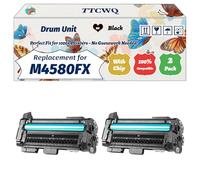 Compatible for Samsung M4580FX Drum Unit Work for Samsung MultiXpress M4580FX Printers, with Chip, High Yield 100000 Pages, High-Definition Printing (2-Pack Black)