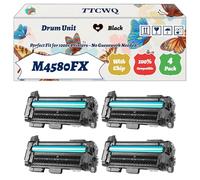 Compatible for Samsung M4580FX Drum Unit Work for Samsung MultiXpress M4580FX Printers, with Chip, High Yield 100000 Pages, High-Definition Printing (4 Pack Black)