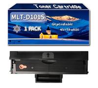 Compatible for Samsung MLT-D101S Toner Cartridge, Work for Samsung SCX-3400F SCX-3405 SCX-3405F SCX-3405FW SCX-3405W SCX-4021S Printers, Toner Cartridge D101S (1 Pack Black)