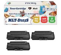 Compatible for Samsung MLT-D103S Toner Cartridge Work for Samsung SCX-4705 ML-2950NDR ML-2950ND SCX-4726FD Printers (3 Pack Black)