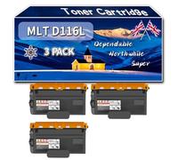 Compatible for Samsung MLT D116L Toner Cartridge, Work for Samsung SL-M2626 Xpress SL-M2825DW SL-M2875FD M2675FN SL-M2825ND Printers, Toner Cartridge MLT-D116L SU828A (3 Pack Black)