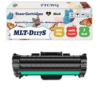 Compatible for Samsung MLT-D117S Toner Cartridges Work for Samsung SCX-4655F SCX-4655FN SCX-4650N SCX-4650 Printers, with Chip, High Yield 3000 Pages, High-Definition Printing (1 Pack Black)