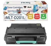 Compatible for Samsung MLT-D201L Toner Cartridges Work for Samsung ProXpress M 4030 ND ProXpress M 4080 FX Printers, with Chip, High Yield 20000 Pages, High-Definition Printing (1 Pack Black)