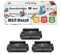Compatible for Samsung MLT-D203S Toner Cartridges Work for Samsung SCX-5637FR SL-M3320 SL-M3370 SL-M3370FD SL-M3370FW Printers (3 Pack Black)