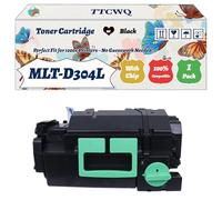 Compatible for Samsung MLT-D304L Toner Cartridge Work for Samsung ProXpress SL-M4583FX Printers, with Chip, High Yield 20000 Pages, High-Definition Printing (1 Pack Black)