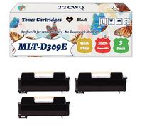 Compatible for Samsung MLT-D309E Toner Cartridges Work for Samsung ML-5510ND ML-5512ND ML-6510ND ML-6512ND Printers, with Chip, High Yield 40000 Pages, High-Definition Printing (3 Pack Black)