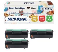 Compatible for Samsung MLT-D309L Toner Cartridges Work for Samsung ML-5510 ML-5510N ML-5510 ND ML-5510 Series ML-5515 Printers (3 Pack Black)