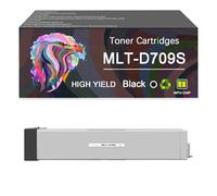 Compatible for Samsung MLT-D709S Toner Cartridge, Work with SCX-8128NA SCX-8128ND SCX-8123NA SCX-8123ND Printer,Reliability Longevity (Black)