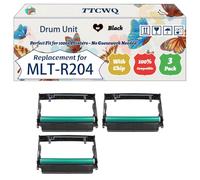 Compatible for Samsung MLT-R204 Drum Unit Work for Samsung ProXpress SL-M3825nd SL-M3875dw SL-M3875fd Printers (3 Pack Black)