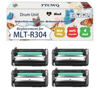 Compatible for Samsung MLT-R304 Drum Unit Work for Samsung ProXpress M 4530 ND M 4530NX M 4583 FX Printers, with Chip, High Yield 100000 Pages, High-Definition Printing (4 Pack Black)