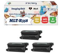 Compatible for Samsung MLT-R358 Imaging Unit Work for Samsung MultiXpress M4370LX M5370LX Printers, with Chip, High Yield 90000 Pages, High-Definition Printing (3 Pack Black)