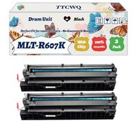Compatible for Samsung MLT-R607K Drum Unit Work for Samsung SCX-8030 ND SCX-8040 ND SCX-8200 Series SCX-8230 NA SCX-8240 Printers (2-Pack Black)