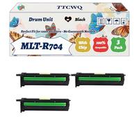 Compatible for Samsung MLT-R704 Drum Unit Work for Samsung MultiXpress K3250 NR K3300 NR Printers, with Chip, High Yield 100000 Pages, High-Definition Printing (3 Pack Black)