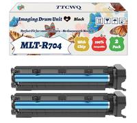 Compatible for Samsung MLT-R704 Imaging Drum Unit Work for Samsung MultiXpress K 3250 NR K 3300 NR Printers, with Chip, High Yield 100000 Pages, High-Definition Printing (2-Pack Black)