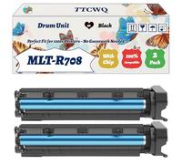 Compatible for Samsung MLT-R708 Drum Unit Work for Samsung MultiXpress K4200 Series K4250 LX K4250 RX K4300 LX K4300 Series K4350 Printers (2-Pack Black)