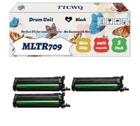Compatible for Samsung MLTR709 Drum Unit Work for Samsung MultiXpress 8100 Series 8123 N 8123 NA 8128 N 8128 NA 8128 NX 8128 Printers (3 Pack Black)