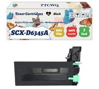 Compatible for Samsung SCX-D6345A Toner Cartridges Work for Samsung SCX-6345N MultiXpress 6345N Printers, with Chip, High Yield 20000 Pages, High-Definition Printing (1 Pack Black)