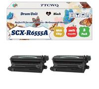 Compatible for Samsung SCX-R6555A Drum Unit Work for Samsung MultiXpress 6500 Series 6545N 6545 NX 6555 N 6555 Printers (2-Pack Black)