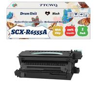 Compatible for Samsung SCX-R6555A Drum Unit Work for Samsung SCX-6545N SCX-6555N SCX-6555NX Printers, with Chip, High Yield 80000 Pages, High-Definition Printing (1 Pack Black)