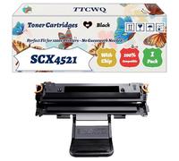 Compatible for Samsung SCX4521 Toner Cartridges Work for Samsung SCX-4321 SCX-4521F SCX-4521FR Printers, with Chip, High Yield 3000 Pages, High-Definition Printing (1 Pack Black)