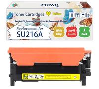 Compatible for Samsung SU216A Toner Cartridges Work for Samsung CLP-770ND CLP-775N CLP-775ND Printers, with Chip, High Yield 8000 Pages, High-Definition Printing (1 Pack Yellow)