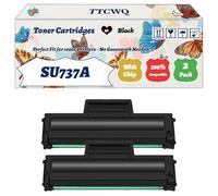 Compatible for Samsung SU737A Toner Cartridges Work for Samsung ML-1660 ML-1660 N ML-1660 Series ML-1665 ML-1666 ML-1670 Printers (2-Pack Black)