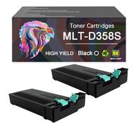 Compatible for Samsung SV112A MLT-D358S Toner Cartridge, Work with MultiXpress M4370LX M5370LX Printer，Reliability Longevity (Black×2)