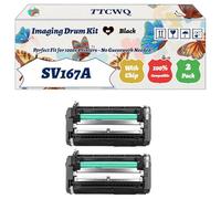Compatible for Samsung SV167A Imaging Drum Kit Work for Samsung MultiXpress M 4370 LX M 5300 Series M 5360 RX M 5370 Printers (2-Pack Black)