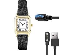 Compatible for Sekonda Monica Ladies Watch Charger, Lamshaw Magnetic USB Replacement Charging Compatible with Sekonda Monica Ladies Watch 20mm (Black, USB A)