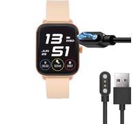 Compatible for Sekonda Motion Go Smart Watch Charger, Lamshaw Magnetic USB Replacement Charging Compatible with Sekonda Motion Go Womens 37mm Smart Watch (Black, USB A)