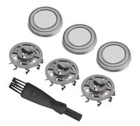 Compatible For SH30 SH50 52 Series 1000 2000 S1020 S1050 S1060 Electronic Shaver Head Replace Razor Blade Head Assembly 4Pcs
