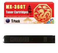 Compatible for Sharp MX-36GT MX-2610N MX-3110N MX-3610N Toner Cartridges Printers, With Chip Large Capacity 28000 Pages (1 Pack Black)