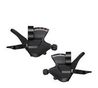 Compatible For Shimano Altus ACERA SL-M315 2×7 2×8 3×8 Speed MTB Trigger Shifter With Cable(PURPLE)