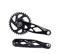 Compatible For Shimano, Compatible For SRAM, MTB Crankset BSA 24mm 165/170/175mm Direct Mount R-SPEC Trail Hollow DH AM XC(Crank 38T,170mm)