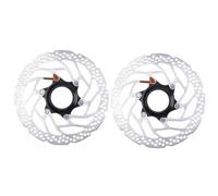Compatible for SHIMANO RT30 Center Lock Disc Brake Rotor - 160/180MM, MTB Mountain Bike Replacement Parts(RT30-160mm 2pcs)