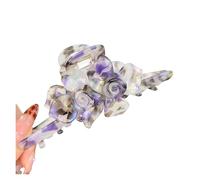 Compatible For Simple Temperament Shark Clip Ponytail Fixed Hair Grab Accessory Fashionable Versatile Vinegar(H)