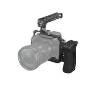 Compatible for SmallRig Camera Cage Handle Grip for Sony A7RV A7RIV A7IV A7SIII A1, with 1/4" Holes & Cold Shoe(Professional Kit)