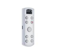Compatible for Sony A6700 A6600 A6400 A6100 A9III A1II A7CII A7SIII A7IV A7RV ZV-E1II Camera Wireless Bluetooth Remote(White BR-3S remote)