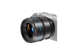 Compatible For Sony E, 16mm T1.2 S35 Cine Lens | 24mm 35mm 55mm 75mm Range, Multi Mount Fit, Compatible With E X L RF MFT, Fits FX3 ZV-E1 GH5(16mm,METAL GREY_XF)