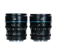 Compatible for Sony E 16mm T1.2 S35 Cine Lens for Super 35mm Cameras X RF MFT M4/3(16mm 75mm Black,E-mount(FE))